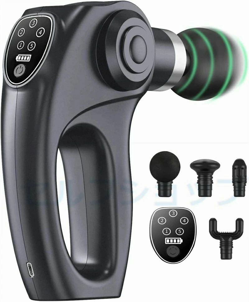 筋膜リリース マッサージガン 軽量 ガン ハンディマッサージャー