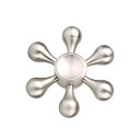 スピナー 指 高速回転 6枚翼リムーバブル ストレス解消 Spinner Hand 水道 ハンドスピナー 新型DIY