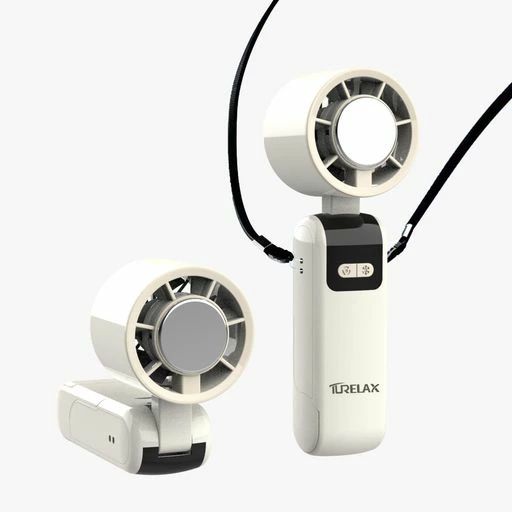 【2025年瞬間冷却】携帯扇風機ハンディファン冷感プレート首掛け扇風機ストラップ...