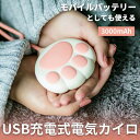 冷え寒さ対策 2段階温度調節 モード切替 モバイルバッテリー機能 電気カイロUSB充電式