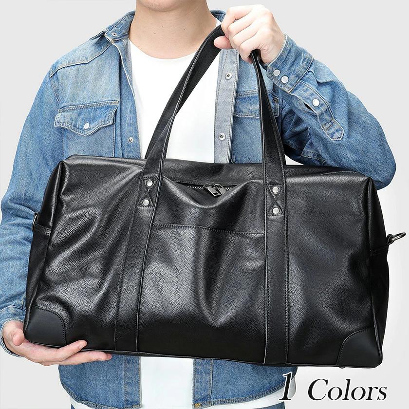 1-2泊 カバン 出張 2WAY 肩掛け 斜め掛け 旅行カバン 手提げ 斜め掛け ショルダーバッグ レザー トラベルバッグ 大容量