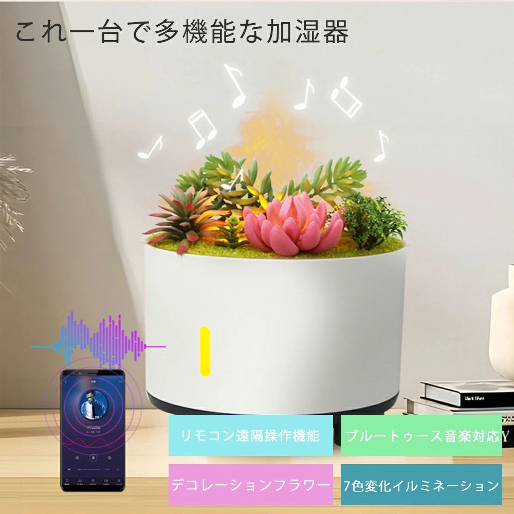 遠隔操縦 リモコン付き 送料無料 軽量 省エネ 子供部屋 寝室 乾燥 保湿 強力加湿 節電 上から給水 上部給水 アロマウォーター