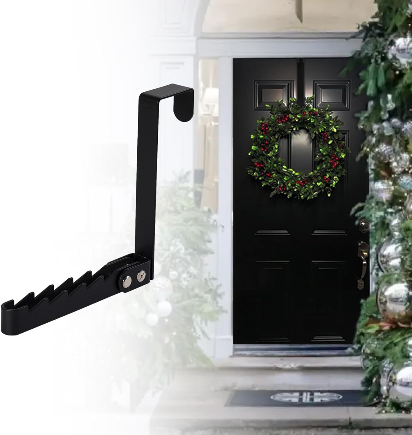 帽子掛け カバン掛け ドアハンガー ドア掛けフック 2つの折りたたみ式ドアフック使わない時は収納できる