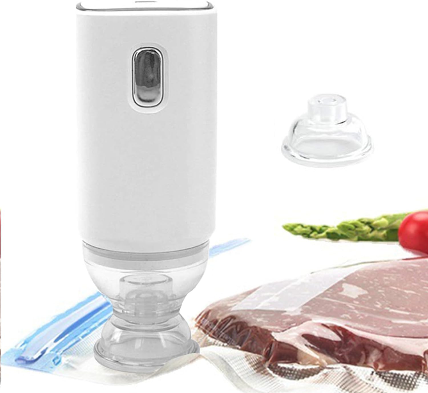 キッチン用品 整理整頓 家庭用 脱気密封 真空保存 真空バッグ 鮮度長持ち ワンボタンスイッチ USB充電..