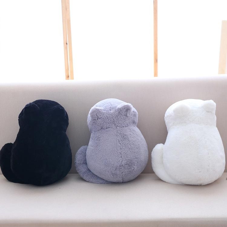 クッション 猫 抱き枕 ぬいぐるみ キャット ギフト もこもこ ねこクッション ふわふわクッション ネコ [3]