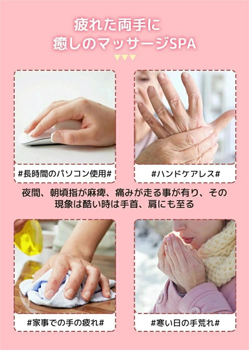 指 手のひら ハンドケア ハンド ハンドマッサージ 器 マッサージ ハンド ハンドマ...