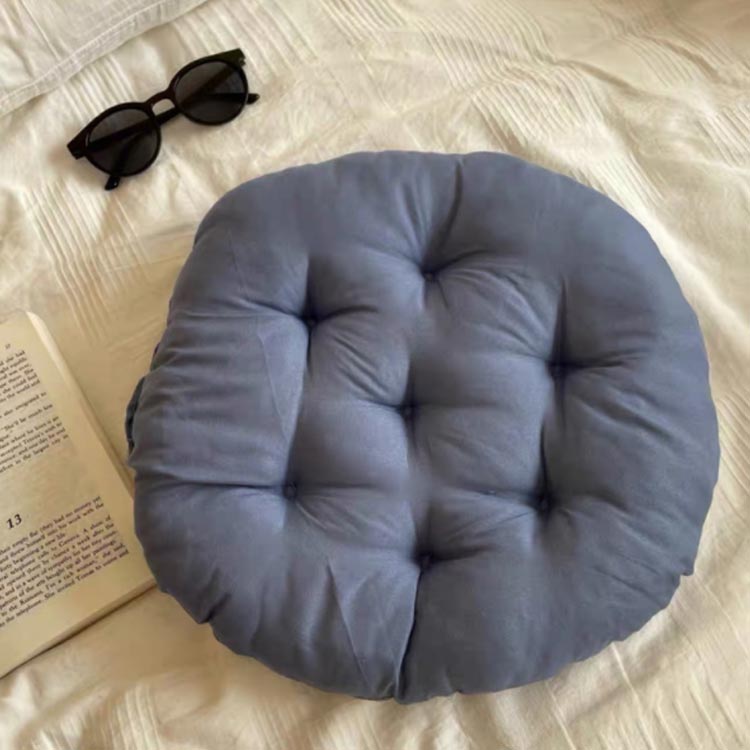 座布団 クッション 丸 大きい 40×40cm ラウンドクッション フロアクッション 丸い おしゃれ 北欧 丸型 [3]