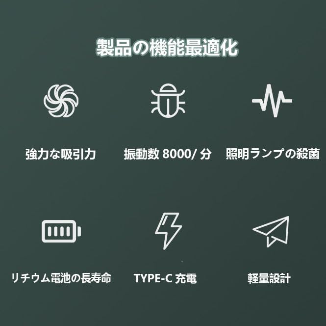 ペットの毛 水洗い 布団用 低騒音 花粉対策 ダニ対策 ダニクリーナー 吸引力 強い ...