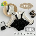 ビックカラー ビッグカラー セットアップ ダブル フリル スカート ブルマ 春 秋 冬 人気 誕生日 出産祝い 写真撮影 73