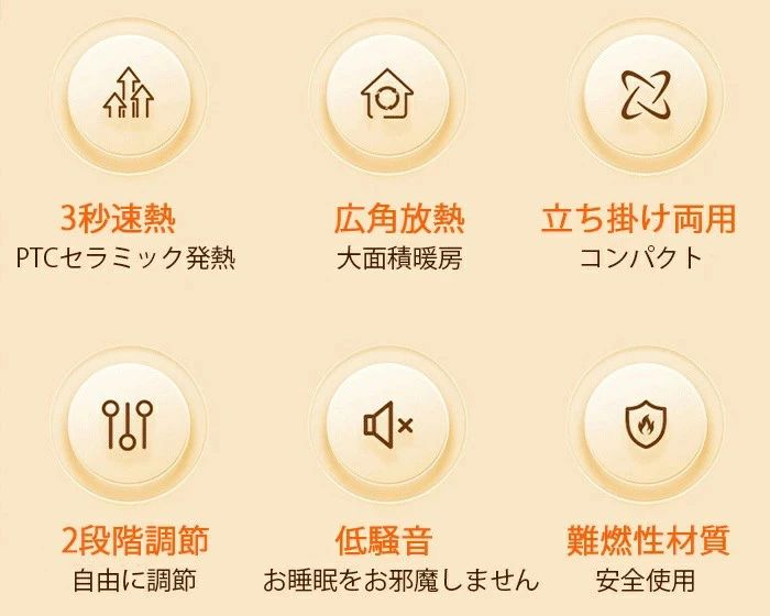 ストア石丸のコンパクト 上下90°調節 暖風（800W）熱風（1200W）省電力 防寒対策 足元ヒーター｜アングル3
