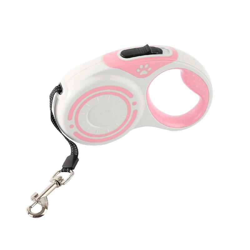 5m 散歩用 首輪 犬用 ABS製 カラフル リード 伸縮 リード 中型犬 用 小型犬 3m