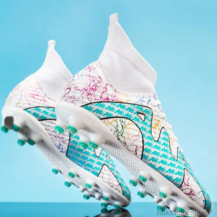 サッカースパイク 滑り止め サッカー ジュニア ハイカット トレーニングシューズ キッズ スニーカー