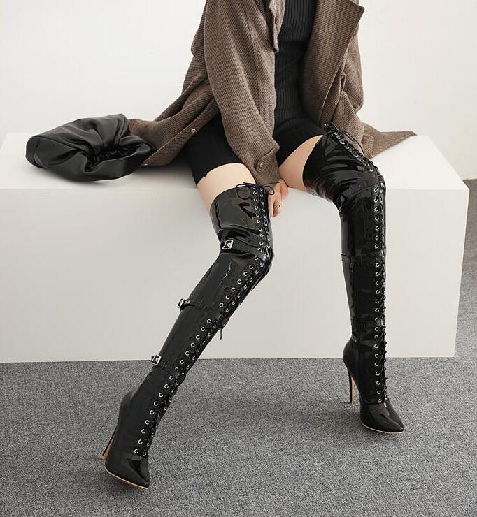 大きいサイズ 20-29cm 細ヒール ポインテッドトゥ 小さいサイズ