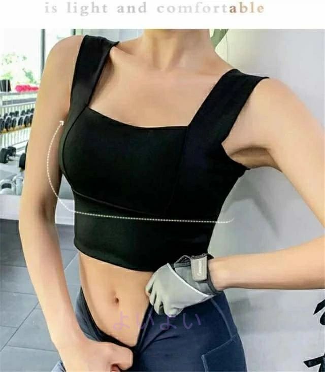 レディース トレ ノンワイヤー ナイトブラ カップ付き ブラジャー 揺れない スポー...