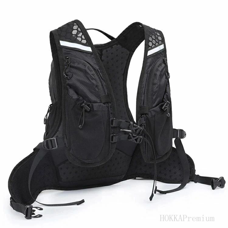 12L 軽量 リュック 防水 ランニングバッグ トレイル ザック フロントポケット スポ...