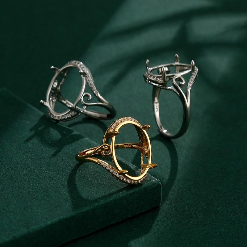 シルバー レディース ブラケット 韓国 パーツ アクセサリー 台座 土台