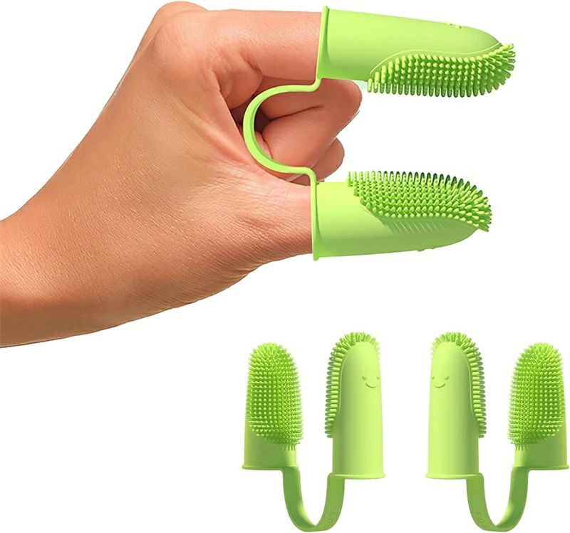 ペット用品 大型犬 中型犬 小型犬 子犬 猫 ソフト 無害 安全 シリコン クリーニング用品 デンタルケア ..