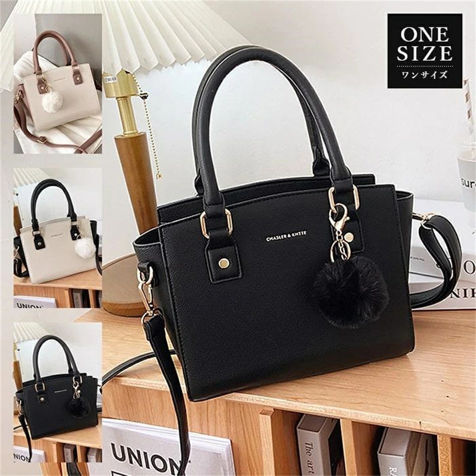 送料無料 韓国 おしゃれ かわいい 通勤 キーホルダー ポンポン ミニバッグ 2way 肩掛け 斜めがけ ハンドバッグ レディース