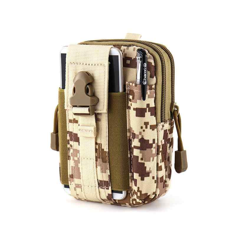 タクティカル 普段使い 旅行 登山 サイクリング ランニング スポーツ アウトドア 軽量 オックスフォード生地 防水 スマホポーチ