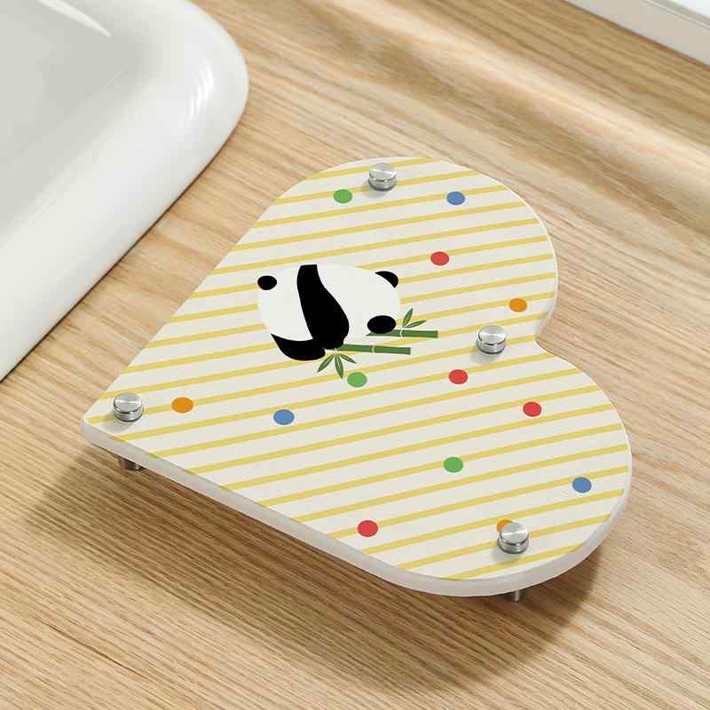 おしゃれ 省スペース 小物入れ 収納 卓上 洗面所 バスルーム コップ置き 電動タイプ ハート柄 パンダ柄..