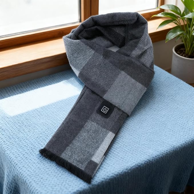 冬用 運転 アウトドア 通勤 オフィス 自宅 プレゼント 誕生日 母?父?女性?男性向け | スカーフ 加熱 ウォーマー ネック ヒーター