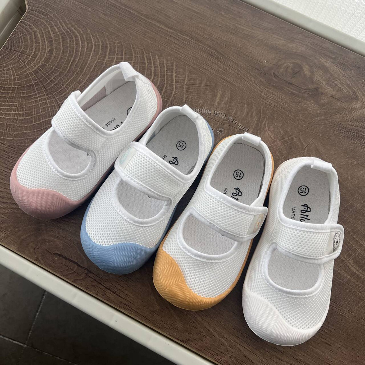 Slippers - 蒸れない 通気性 キッズ 女の子 18cm 17cm 16cm 15cm 14cm 13cm 靴 滑りにくい 学校 入園 通園 保育園 幼稚園 室内履き うわばき