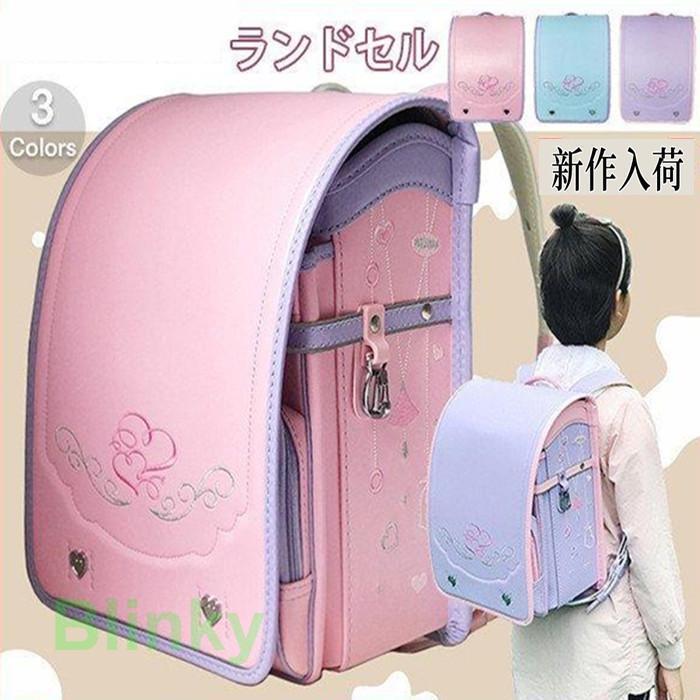 Rucksacks, Day Packs - ファイル対応 通気性 多機能 女の子 リュックサック 大容量 刺繍 ランドセル 型落ち 通学バッグ 入学準備 多機能 入学祝い