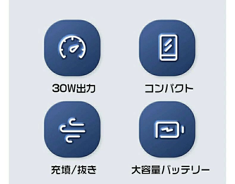 【最新型】空気入れ プール ワイヤレスポンプ 電動ポンプ 30W出力 700mAh シガーソ...