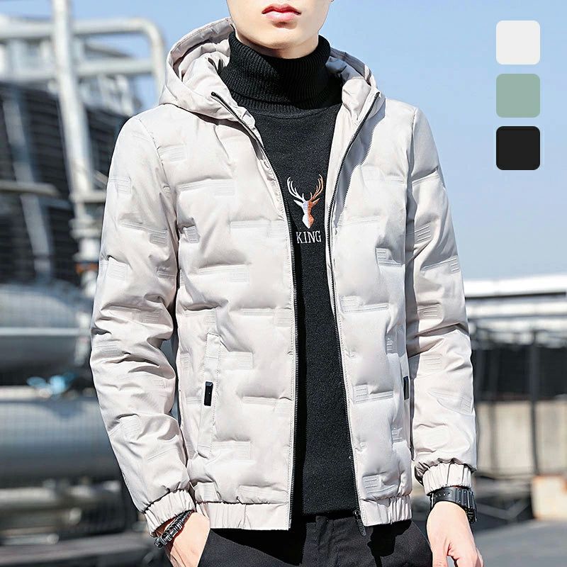 樂天商城 - グリ グレー ブラック 冬コート 男性着 40代 30代 20代 メンズジャケット 軽量 薄手 暖かい メンズコート 詰襟 おしゃれ メンズ