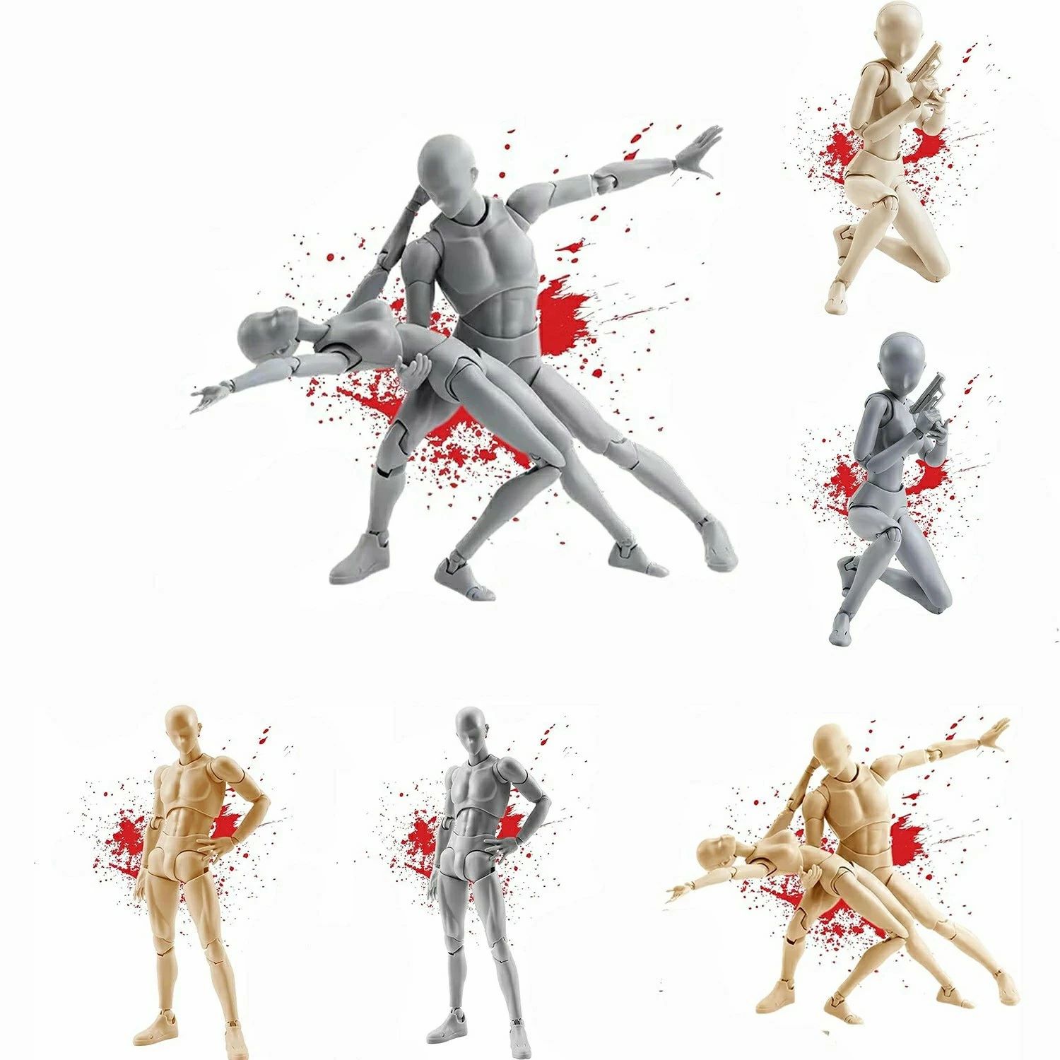 思い通りのポーズが再現できるデッサン人形 30箇所以上の関節が可動し、自由自在にポーズを調整可能。 イラストやデッサンの練習に最適なモデル人形です。 ◆ 30関節可動でリアルな動き 頭・肩・肘・手首・腰・膝・足首など細部まで可動。 自然なポーズやアクションを簡単に再現できます。 ◆ 人体に近い骨格・筋肉を再現 リアルなボディラインで、筋肉の流れや構造がわかりやすい。 人体の理解やデッサン練習に役立ちます。 ◆ ポーズ固定も簡単 専用スタンド付きで安定して設置可能。 複雑なポーズでもしっかりキープできます。 ◆ 交換パーツ付き 手首パーツが豊富で細かな表現が可能。 シーンに合わせて自由にカスタマイズできます。 ◆ 幅広い用途に対応 ・イラスト・漫画制作 ・デッサン練習 ・写真撮影 ・デザインやインテリア ◆ セット内容 本体 / 交換用手首パーツ / 専用スタンド / 小物類（PC・スマホなど） 素材：PVC 対象年齢：15歳以上 キーワード こんなワードで検索されています。 デッサン人形 可動フィギュア モデル人形 ポーズ人形 人体模型 デッサン用 フィギュア イラスト 練習 人形 漫画 練習 フィギュア 素体 フィギュア 可動モデル 人体 ポーズ 練習 フィギュア スタンド付き イラスト 練習用 デザイン 人体模型 アート フィギュア デッサン モデル 人体構造 学習 スケッチ 人形 描画 練習 マンガ 作成 絵描き グッズ 関節可動 フィギュア ポーズ参考 モデル 美術用品 クリエイター グッズ 初心者 デッサン プロ用 デッサン人形 イラストレーター用品 美術教材 人体フィギュア 内祝い・お返し 出産内祝い 結婚内祝い 新築内祝い 快気祝い 入学内祝い 結納返し 香典返し 引き出物 結婚式 引出物 法事 引出物　お礼 謝礼 御礼 お祝い返し お祝い 成人祝い 卒業祝い 結婚祝い 出産祝い 誕生祝い 初節句祝い 入学祝い 就職祝い 新築祝い 開店祝い 移転祝い 退職祝い 還暦祝い 古希祝い 喜寿祝い 米寿祝い 退院祝い 昇進祝い 栄転祝い 叙勲祝い こんな方への贈り物に・・ お父さん お母さん 兄弟 姉妹 子供 おばあちゃん おじいちゃん 奥さん 彼女 旦那さん 彼氏 先生 職場 先輩 後輩 同僚 その他 法人向け プレゼント お土産 手土産 プチギフト お見舞 ご挨拶 引越しの挨拶 誕生日 バースデー お取り寄せ 開店祝い 開業祝い 周年記念 記念品 お茶請け 菓子折り おもたせ 贈答品 挨拶回り 定年退職 転勤 来客 ご来場プレゼント ご成約記念 表彰 季節のご挨拶 御正月 お正月 御年賀 お年賀 御年始 母の日 父の日 初盆 お盆 御中元 お中元 お彼岸 残暑御見舞 残暑見舞い 敬老の日 寒中お見舞 クリスマス バレンタイン お歳暮 御歳暮 春夏秋冬 季節のギフト 1月 お年賀 正月 成人の日 2月 節分 旧正月 バレンタインデー 3月 ひな祭り ホワイトデー 春分の日 卒業 卒園 お花見 春休み 4月 イースター 入学 就職 入社 新生活 新年度 春の行楽 5月 ゴールデンウィーク こどもの日 母の日 6月 父の日 7月 七夕 お中元 暑中見舞 8月 夏休み 残暑見舞い お盆 帰省 9月 敬老の日 シルバーウィーク 10月 孫の日 運動会 学園祭 ブライダル ハロウィン 11月 七五三 勤労感謝の日 12月 お歳暮 クリスマス 大晦日 冬休み 寒中見舞い