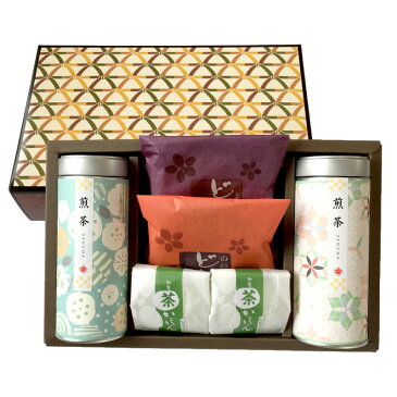 お中元 知覧茶 お茶ギフト 内祝 80g×2 スイーツ 和菓子 どら焼き ありがとうセットA