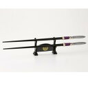 KOTOBUKIYA コトブキヤ 侍箸 槍 森蘭丸 刀掛台型 箸置き付き 滑り止め 23cm SAMURAI CHOPSTICKS カトラリー 食器 送料無料