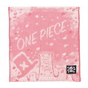 ウォッシュタオル タオル ワンピース 冬の桜 ミニタオル チョッパー 約 34 × 36cm 綿 尾田栄一郎 集英社 フジテレビ 東映アニメーション