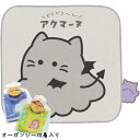 【 オーガンジー巾着入り 】 ひょっこり ミニタオル ハンカチ オバケーヌ アクマーヌ プチギフト プレゼント オーガンジー 巾着入り 刺繍入り(4)