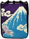 浴衣&着物に 粋な男物男性巾着(信玄袋) 富士山 甚平 作務衣 スマートフォン 携帯電話 タバコ ライター 土産 ★送料込み★