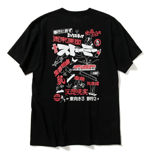 Rakuten - tシャツ STORMY ストーミー Video-Title S/S T-SHIRTS Black 半袖Tシャツ カットソー メンズ レディース