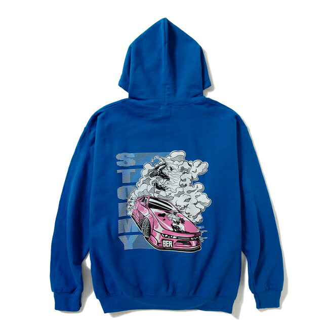 Rakuten - パーカー STORMY ストーミー Over Car PULLOVER HOODIE Royal Blue プルオーバーフード スウェット メンズ レディース