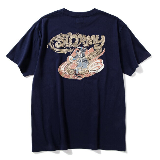 Rakuten - tシャツ STORMY ストーミー Ramen Pool S/S T-SHIRTS Navy 半袖Tシャツ カットソー メンズ レディース