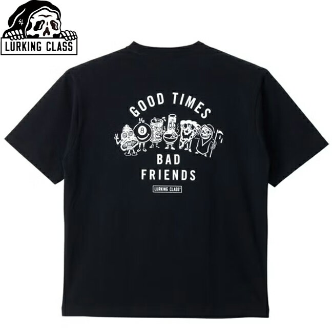 樂天商城 - tシャツ LURKING CLASS ラーキングクラス GOOD TIMES S/S T-Shirts Black 半袖Tシャツ カットソー メンズ レディース