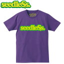 【seedleSs】COOP REGULAR S/S TEE(PURPLE)(シードレス 半袖 Tシャツ パープル)18s/