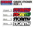 ySTORMYzOriginal Classic Sticker Size L(Xg[~[ IWi XebJ[ LTCY)
