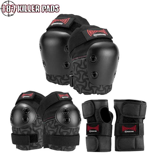 プロテクター 187 Killer Pads x INDEPENDENT 187キラーパッド インディペンデント Junior Six Pack Pad Set キッズ…