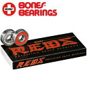 ボーンズ BONES スケボー パーツ REDS SKATEBOARD BEARINGS 8PACK レッズ スケートボード ベアリング スケボー スケートパーツ 1セット8個入り