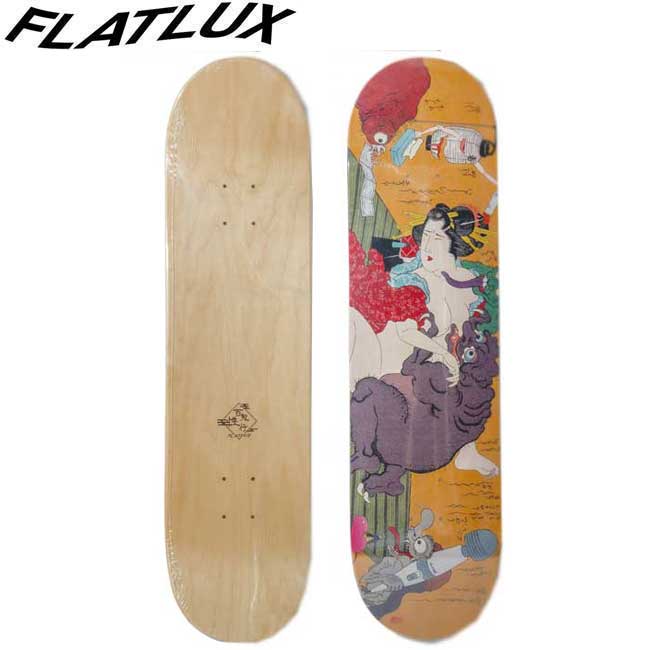 フラットラックス FLATLUX Nuranura Skate Deck SKATEBOARD(8.0Inch)(8.25Inch)スケートボード スケボー デッキ