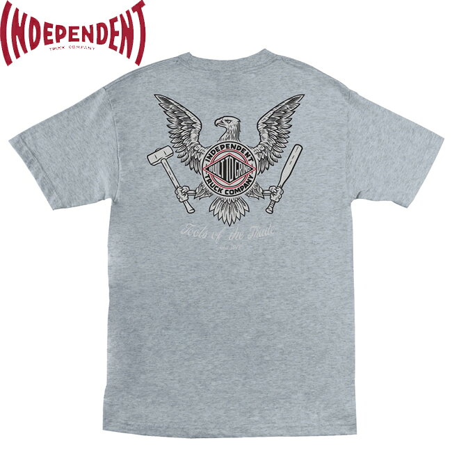 tシャツ Independent インディペンデント Tools of the Trade S/S T-Shirts Gray 半袖Tシャツ カットソー メンズ レディース