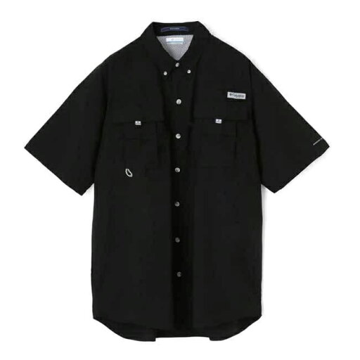 シャツ Columbia コロンビア Bahama 2 S/S Shirts 009Black バハマII 半袖シャツ カジュアルシャツ メンズ レディース シャツ Columbia コロンビア Bahama 2 S/S Shirts 009Black バハマII 半袖シャツ カジュアルシャツ メンズ レディース