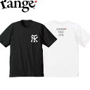 tシャツ range レンジ TK 9.1 oz SS TEE Black White 半袖Tシャツ カットソー メンズ レディース