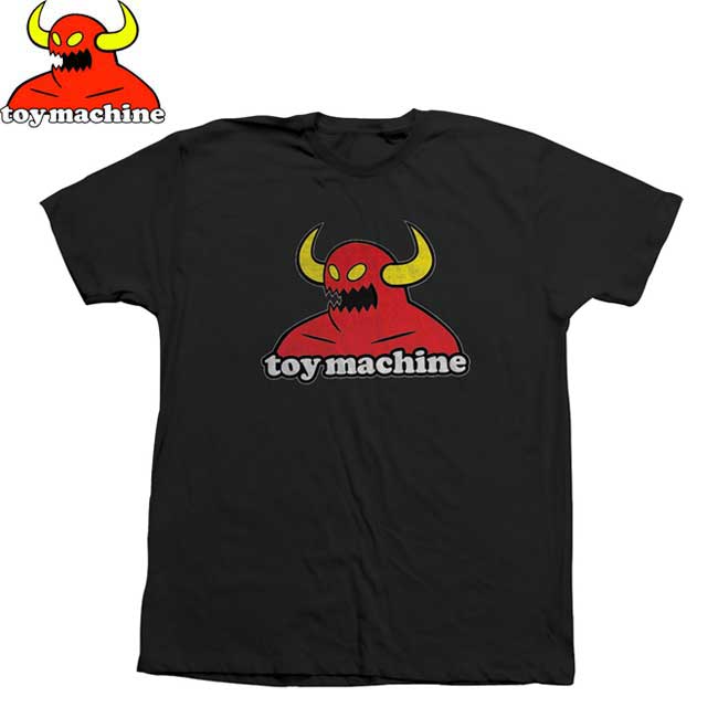 トイマシーン TOY MACHINE tシャツ MONSTER SS TEE Black ED TEMPLETON 半袖 カットソー エド テンプル..