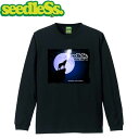 シードレス seedleSs tシャツ WOLF SMOKE & HOWL LS TEE Black 長袖Tシャツ ロングスリーブ