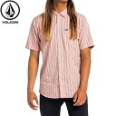 ボルコム VOLCOM シャツ Watson Short Sleeve SHIRTS Misty Rose 半袖シャツ